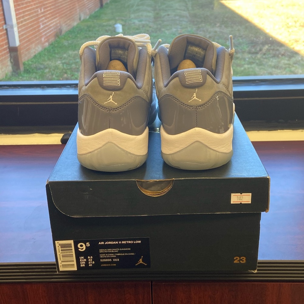Air Jordan’s 11 Retro Low Gray